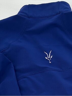 Ibex Climawool Cirrus Men’s L Merino Wool Softshell Jacket Blue Y2K Outdoor